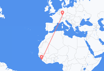 Flights from Freetown to Stuttgart