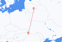 Flyreiser fra Satu Mare, til Vilnius