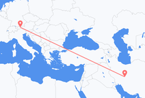 Vols d’Ispahan pour Innsbruck