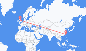 Flights from Taiwan to England