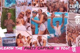 Split: Captain's Blue Lagoon Boat Party with Live DJ