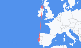 Flights from Portugal to Northern Ireland