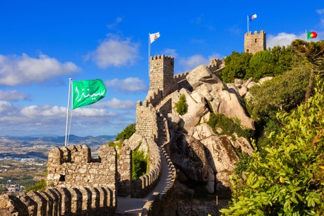 Photo of Castelo dos Mouros in Sintra, Portugal.