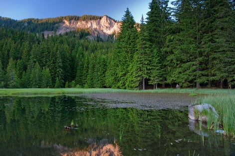 photo of view of Смолянски езера,Smolyan Bulgaria.