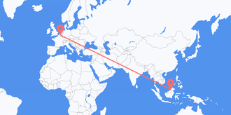 Brunei to Belgium