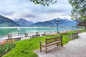 photo of Ski resort Zell am See in Austria.