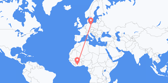 Vuelos de Côte d’Ivoire a Alemania