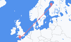 เที่ยวบินจาก Kokkola ไปยัง เกิร์นซีย์
