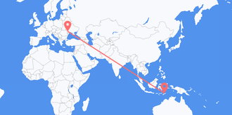 Flyrejser fra Timor-Leste til Moldova