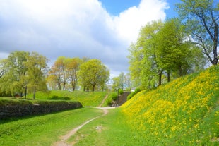 Photo of the town of Lappeenranta from the fortress Linnoitus.