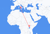 Entebbe to Palermo