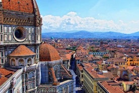 Tour privato di 4 ore di Firenze con autista privato e guida con prelievo dall'hotel