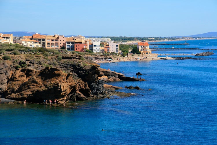 photo of view of Cap d'Agde, France.