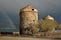 Windmills Poros Elounda, Municipality of Elounta, District of Agios Nikolaos, Lasithi Regional Unit, Region of Crete, Greece