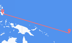 Funafuti to Davao City