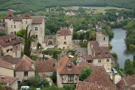 Visite de St Cirq LaPopie et de la grotte du Pech Merle au départ de Toulouse