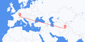 Afghanistan to Switzerland