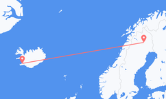 Reykjavík to Gällivare
