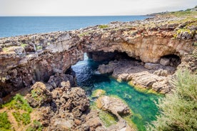 Photo of aerial view of Estoril coastline near Lisbon in Portugal.