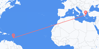 Cheap Flights from St. Lucia to Greece – Lowest Fares & Maximum Choice