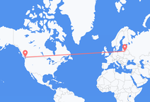 Vancouver nach Vilnius