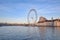 Photo of beautiful shot of London Eye and River Thames ,London, UK.