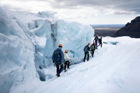 Vatnajokull Skaftafell에서 소그룹 빙하 하이킹