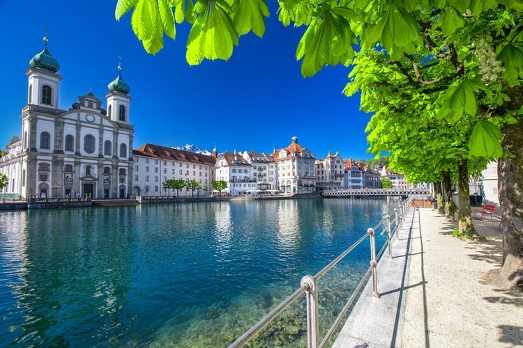 photo of view of Lucerne, Switzerland.