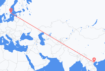 Flyg från Hai Phong till Stockholm