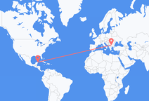 カンクンからソフィア行きのフライト