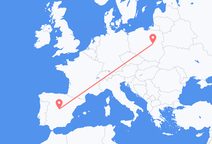 Flights from Warsaw to Madrid