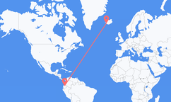 Quito to Reykjavík