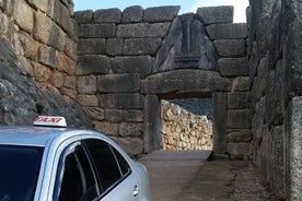 Einkaflutningur frá Nafplio til Mycenae