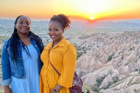 Coucher de soleil et nuit en Cappadoce avec dîner