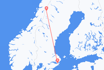 Flyreiser fra Stockholm, Sverige til Hemavan, Sverige