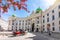 Photo of Hofburg palace on St. Michael square (Michaelerplatz), Vienna, Austria.