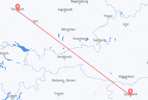 Flights from Ljubljana to Stuttgart