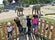 photo of kids watching the elephants at Safari de Peaugres in Saint-Cyr, France.