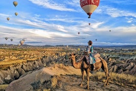 Passeio de camelo na Capadócia