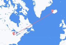 Flyrejser fra Chicago til Reykjavík