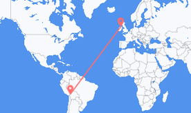 Flights from Bolivia to Northern Ireland