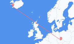 Flights from Reykjavík to Pardubice