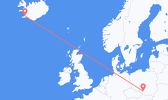 Flights from Katowice to Reykjavík