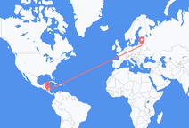 Managua to Vilnius