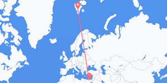 Egypt to Svalbard & Jan Mayen
