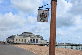 Meeslepende schattenjacht met piratenthema in Worthing