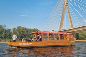 Warsaw: Vistula River Sunset Cruise with Welcome Drink