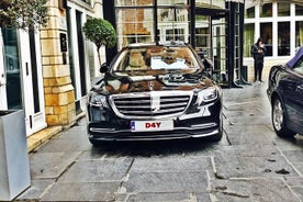 브뤼셀 공항에서 환승 -> 앤트워프 MB S-CLASS 3 PAX