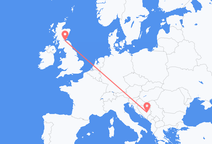 Flights from Edinburgh to Sarajevo