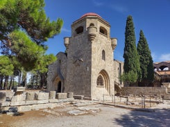 Photo of aerial view of Ialysos, Rhodes island ,Greece.